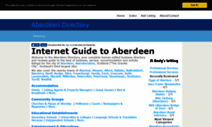 Aberdeendirectory.info thumbnail