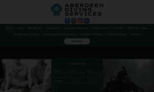 Aberdeendivingservices.co.uk thumbnail