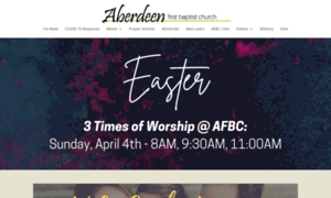 Aberdeenfirstbaptist.org thumbnail