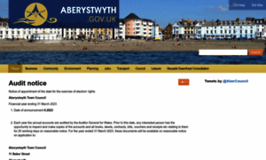 Aberystwyth.gov.uk thumbnail