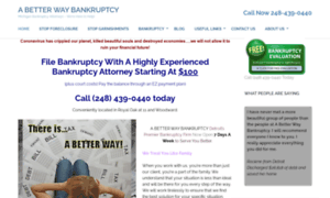 Abetterwaybankruptcy.com thumbnail