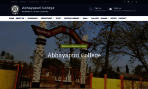 Abhayapuricollege.in thumbnail