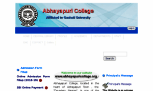 Abhayapuricollege.org thumbnail