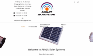 Abhijitsolarsystems.in thumbnail