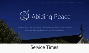 Abidingpeace.org thumbnail