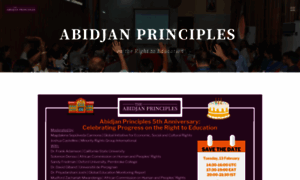 Abidjanprinciples.org thumbnail