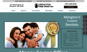 Abingtonfamilydentalcare.com thumbnail