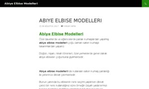 Abiyeelbisemodelleri.name.tr thumbnail