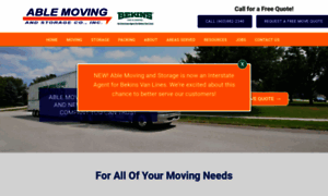 Able-moving.com thumbnail