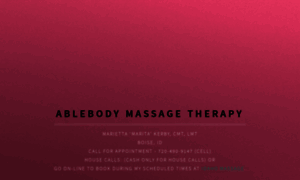 Ablebodymassagetherapy.com thumbnail