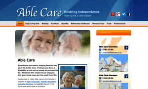 Ablecare.co.uk thumbnail