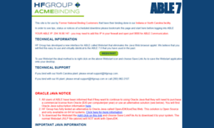 Ablega.hfgroup.com thumbnail