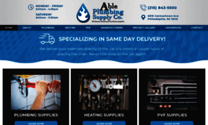 Ableplumbingsupply.com thumbnail