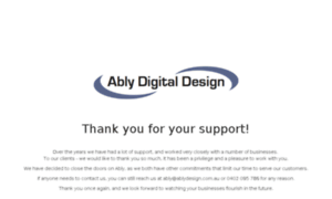 Ablydesign.com.au thumbnail
