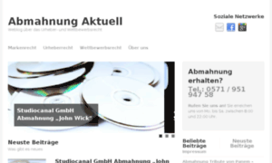 Abmahnung-aktuell.de thumbnail