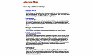 Abnehm-blogs.de thumbnail