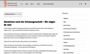 Abnehmen-nach-schwangerschaft.de thumbnail