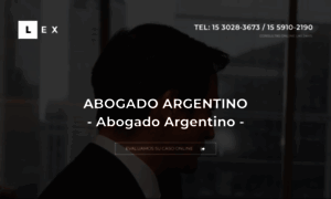 Abogadoargentino.com.ar thumbnail