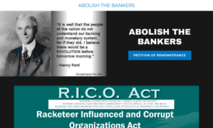 Abolishthebankers.com thumbnail