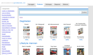 Abonnementenproberen.nl thumbnail