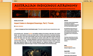 Aboriginalastronomy.blogspot.com thumbnail