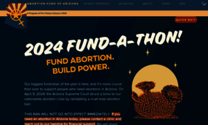 Abortionfundofaz.org thumbnail