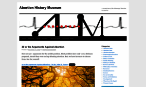 Abortionhistorymuseum.com thumbnail