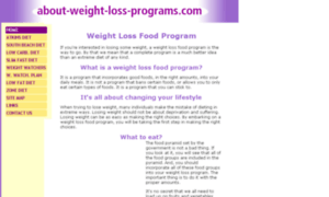 About-weight-loss-programs.com thumbnail
