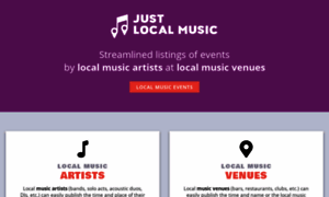 About.justlocalmusic.com thumbnail