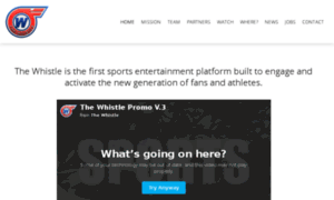 About.thewhistle.com thumbnail