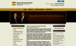 Aboutfloridaprobate.com thumbnail