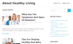 Abouthealthyliving.info thumbnail