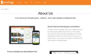 Aboutus.homefinder.com thumbnail