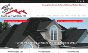 Aboveallroofingcontracting.com thumbnail
