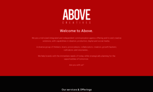 Abovecreatives.com thumbnail