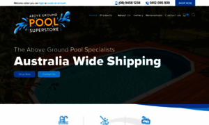 Abovegroundpoolsuperstore.com.au thumbnail