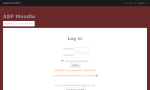 Abpmoodle.org thumbnail