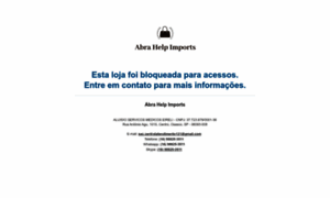 Abra-help-imports.lojaintegrada.com.br thumbnail