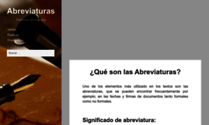 Abreviaturade.org thumbnail