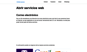 Abrir.com.mx thumbnail