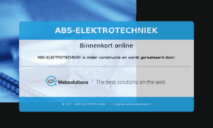 Abs-elektrotechniek.nl thumbnail