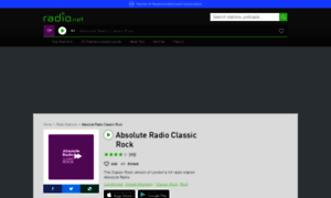 Absoluteclassicrock.radio.net thumbnail