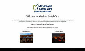 Absolutedentalcare.ca thumbnail