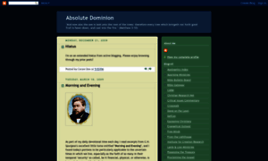 Absolutedominion.blogspot.com thumbnail