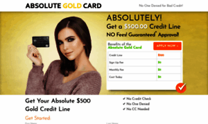 Absolutegoldcreditline.com thumbnail