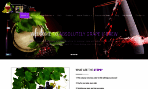 Absolutelygrapeubrew.com thumbnail