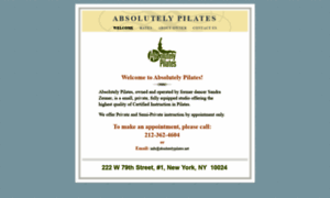 Absolutelypilates.net thumbnail