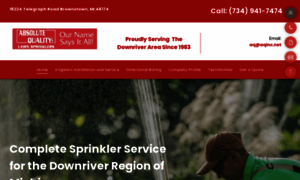 Absolutequalitylawnsprinklers.com thumbnail