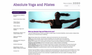 Absoluteyogaandpilates.co.uk thumbnail