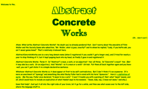 Abstractconcreteworks.com thumbnail